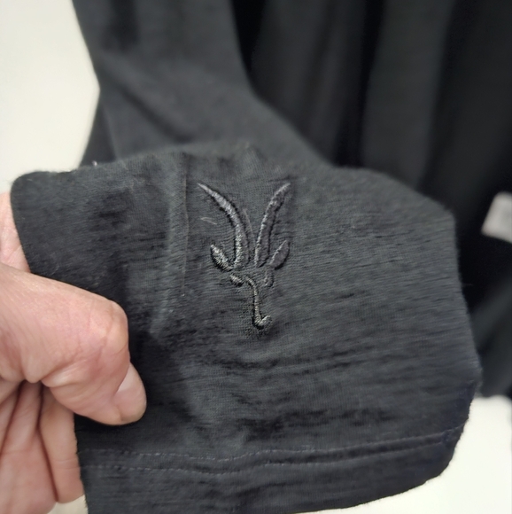 Ibex Sz.xs 100% Merino Draped Open Sweater - Picture 3 of 6